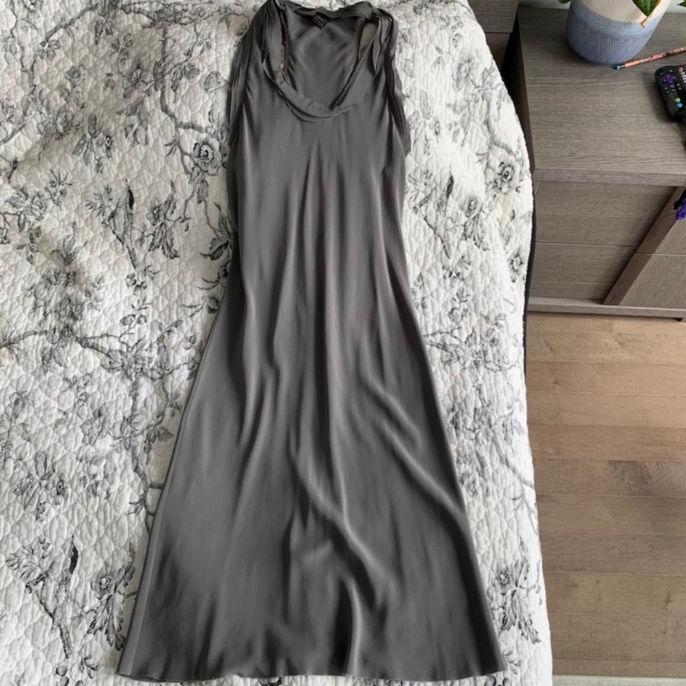 Jarbo Grey Silk Dress